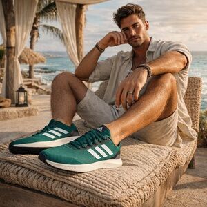 Adidas Run Falcon Men’s 8 Running Shoes New w/ Box Authentic